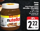 nutella Angebote von Ferrero bei E center Jena für 2,22 €