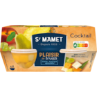 Coupelles de fruits sans sucres ajoutés - ST MAMET dans le catalogue Carrefour Market