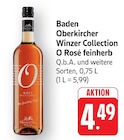 Winzer Collection O Rosé feinherb bei EDEKA im Prospekt "" für 4,49 €