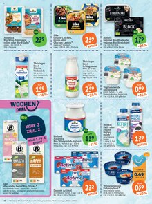 Milch im aktuellen tegut Prospekt (Erfurt) Milch im tegut Prospekt "tegut… gute Lebensmittel" mit 23 Seiten (Erfurt)