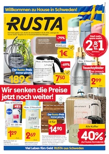 Rusta Prospekt der KW 22 "Willkommen zu Hause in Schweden!" Aktueller Rusta Prospekt "Willkommen zu Hause in Schweden!" Seite 1 von 16 Seiten