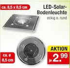 LED-Solar-Bodenleuchte für 2,99 € bei Zimmermann im Angebot LED-Solar-Bodenleuchte im aktuellen Zimmermann Prospekt