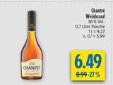 Weinbrand im Angebot bei diska in Weiden Weinbrand Angebote von Chantré bei diska Weiden für 6,49 €