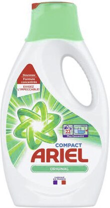 Boîte À Lessive - Ariel dans le catalogue Géant Casino Lessive liquide original compact* - Ariel à 3,99 € en promo chez Géant Casino