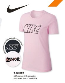 T-shirt - Sport 2000 à Montpellier T-shirt en promo chez Sport 2000 Montpellier à 9,95 €