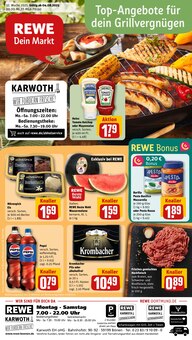 Aktueller REWE Prospekt "Dein Markt" Seite 1 von 32 Seiten
