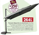 LaMaison.fr Pont-l'Évêque - Promo Parasol déporté en aluminium 3 x 3 m Promo Parasol déporté en aluminium 3 x 3 m à 264,90 € dans le catalogue LaMaison.fr à Pont-l'Évêque
