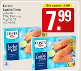 Lachsfilets im WEZ Prospekt zum Preis von 7,99 €