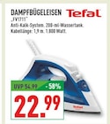 DAMPFBÜGELEISEN Angebote von Tefal bei Marktkauf Arnsberg für 22,99 €