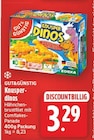 Knusper-dinos von GUT&GÜNSTIG für 3,29 € bei E center im Angebot Knusper-dinos von GUT&GÜNSTIG im aktuellen E center Prospekt