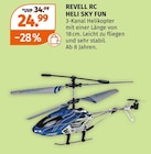 RC HELI SKY FUN im Müller Prospekt RC HELI SKY FUN von REVELL im aktuellen Müller Prospekt für 24,99 €