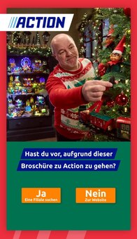 Weihnachtsbaum im Action Prospekt "kleine Preise, grosse Freude!" mit 34 Seiten (Duisburg)