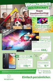 Smartphone im EP: Prospekt in Peine Aktueller EP: Prospekt mit Smartphone, "WOHNZIMMER MEISTERSCHAFT", Seite 7