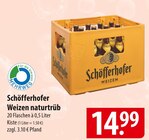 Aktuelles Schöfferhofer Weizen naturtrüb Angebot bei famila Nordost in Neumünster ab 14,99 €