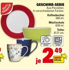 GESCHIRR-SERIE Angebote von GUT&GÜNSTIG bei E center Reutlingen für 2,49 €