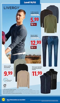 Promo Cardigan dans le catalogue Lidl du moment à la page 66