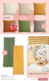 Gardinen im Segmüller Prospekt "Heimtextilien Spezial" mit 16 Seiten (München)