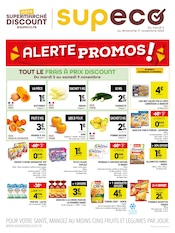 Catalogue Discount Alimentaire Supeco en cours à Sancoins et alentours, "ALERTE PROMOS !", 2 pages, 05/11/2024 - 17/11/2024