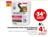 Promo Croquettes pour chat sterilise à 4,11 € dans le catalogue Super U à Houplines