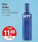 Vodka im V-Markt Prospekt Vodka von Skyy im aktuellen V-Markt Prospekt für 11,49 €