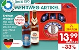 Weißbier Angebote von Erdinger bei Netto Marken-Discount Fürth für 13,99 €