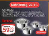 Topf-Set Intuition im Angebot bei GLOBUS in Brühl Topf-Set Intuition Angebote von Tefal bei GLOBUS Brühl für 59,99 €