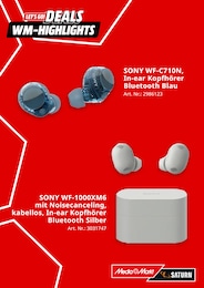 MediaMarkt Saturn Kopfhörer im Prospekt 