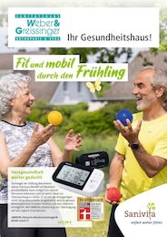 Sanitätshaus Weber + Greissinger GmbH Prospekt für Geislingen: "Fit und mobil durch den Frühling", 6 Seiten, 13.03.2024 - 31.05.2024