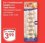 Hundekaussnack Delights Angebote von 8 in 1 bei GLOBUS Ludwigshafen für 3,99 €