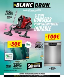 Prospectus Multimédia & Electroménager Blanc Brun en cours, DE BONS CONSEILS POUR UN ÉQUIPEMENT DURABLE, 8 pages, 25/06/2025 - 09/08/2025 Catalogue Multimédia & Electroménager Blanc Brun en cours à Le Chesnay et alentours, DE BONS CONSEILS POUR UN ÉQUIPEMENT DURABLE, 8 pages, 25/06/2025 - 09/08/2025