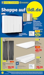 Lidl 7 Zonen Kaltschaummatratze im Prospekt 