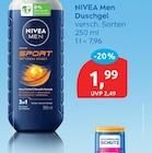 Duschgel von NIVEA Men im aktuellen budni Prospekt