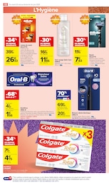 Prix et réduction Brosse À Dents dans le prospectus Carrefour Market en cours Offre Brosse À Dents dans le catalogue Carrefour Market du moment à la page 64