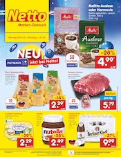 Aktueller Netto Marken-Discount Prospekt mit Bier, "Aktuelle Angebote", Seite 1