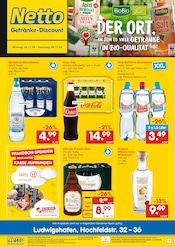 Aktueller Netto Marken-Discount Prospekt mit Mineralwasser, "DER ORT, AN DEM DU IMMER AUSGEZEICHNETE PREISE FINDEST.", Seite 1