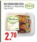 Bio Hähnchenflügel Wild West im Angebot bei Marktkauf in Gütersloh Bio Hähnchenflügel Wild West Angebote von Biofino bei Marktkauf Gütersloh für 2,70 €