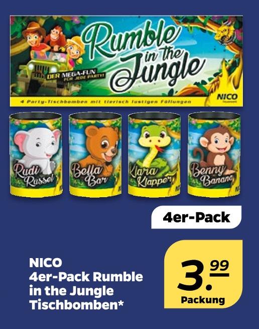 Rumble in the Jungle Tischbomben