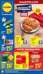 Prospectus Lidl à Haudainville, "DESTINATION GOURMANDE", 67 pages, 07/05/2026 - 13/05/2026