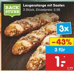 Aktuelles Laugenstange mit Saaten Angebot bei Netto Marken-Discount in Trier ab 0,59 €