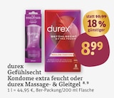 Gefühlsecht Kondome Angebote von durex bei tegut Coburg für 8,99 €