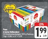 Aktuelle Wecker Angebote bei EDEKA in Leipzig Aktuelles 6 Sorten Vollkornbrot Angebot bei EDEKA in Leipzig ab 1,99 €