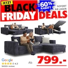Aktuelles Alicante Ecksofa Angebot bei Seats and Sofas in Bottrop ab 799,00 €