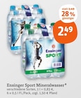 Aktuelle Mineralwasser Angebote bei tegut in Stuttgart Aktuelles Sport Mineralwasser Angebot bei tegut in Stuttgart ab 2,49 €