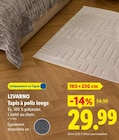 Tapis à poils longs - LIVARNO en promo chez Lidl Tapis à poils longs - LIVARNO dans le catalogue Lidl
