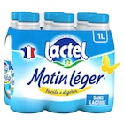 Lait U.H.T. Matin léger - LACTEL dans le catalogue Carrefour