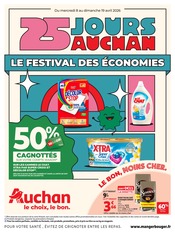 Prospectus Supermarchés Auchan Hypermarché en cours à Argenton-sur-Creuse et alentours, "25 JOURS AUCHAN", 34 pages, 08/04/2026 - 19/04/2026 Catalogue Supermarchés Auchan Hypermarché en cours à Argenton-sur-Creuse et alentours, "25 JOURS AUCHAN", 34 pages, 08/04/2026 - 19/04/2026