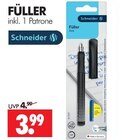 Füller im Angebot bei Wreesmann in Weimar Füller Angebote von Schneider bei Wreesmann Weimar für 3,99 €