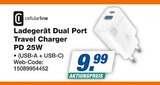 Aktuelles Ladegerät Dual Port Travel Charger PD 25W Angebot bei expert in Oberhausen ab 9,99 €