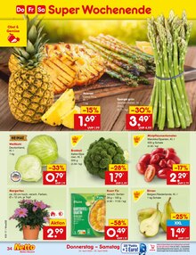 Spargel im Netto Marken-Discount Prospekt "Aktuelle Angebote" mit 60 Seiten (Heidelberg)