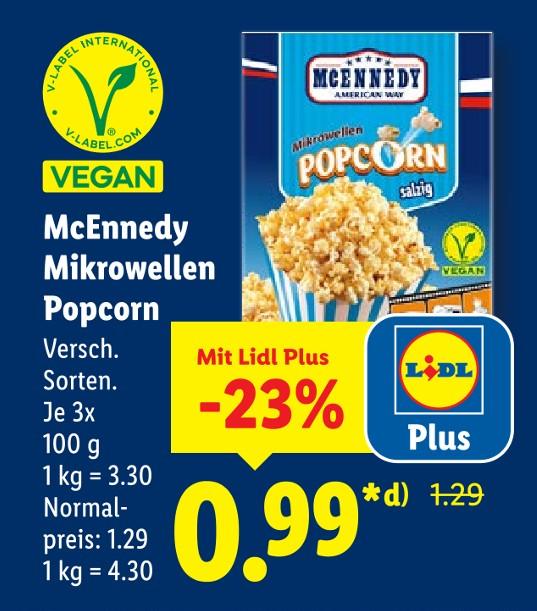 Mikrowellen Popcorn